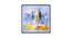 Nime Wall Art (Sky Blue) by Urban Ladder - Front View Design 1 - 380583