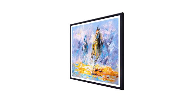 Nime Wall Art (Sky Blue) by Urban Ladder - Cross View Design 1 - 380600