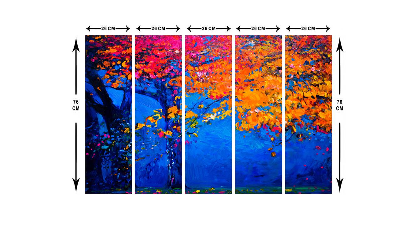 Remana wall art set of 5 6