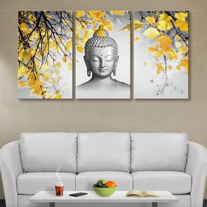 Diwali Gift Ideas Design Grey Canvas Wall Art