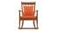 Atticus Rocking Chair (Amber, Amber Walnut Finish) by Urban Ladder - Front View Design 1 - 380950
