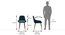 Rickman Lounge Chair (Malibu) by Urban Ladder - Dimension Design 1 - 380982