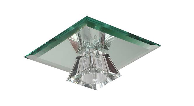 Elson Ceiling Light (White, Aluminium Shade Material, Aluminium Shade Color) by Urban Ladder - Front View Design 1 - 381022