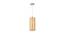 Grace Hanging Lamp (Gold, Aluminium Shade Material, Aluminium Shade Color) by Urban Ladder - Front View Design 1 - 381040