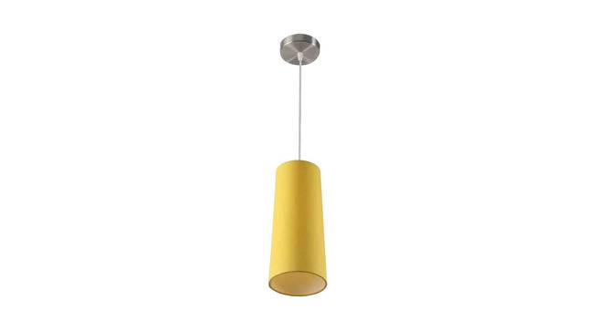 Aurora Hanging Lamp (Yellow, Aluminium Shade Material, Aluminium Shade Color) by Urban Ladder - Cross View Design 1 - 381056