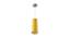 Aurora Hanging Lamp (Yellow, Aluminium Shade Material, Aluminium Shade Color) by Urban Ladder - Cross View Design 1 - 381056