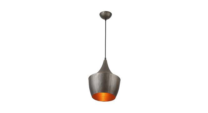 Benjamin Hanging Lamp (Grey, Aluminium Shade Material, Aluminium Shade Color) by Urban Ladder - Cross View Design 1 - 381060