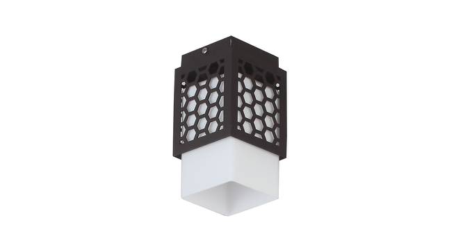 Isabele Ceiling Light (White, Aluminium Shade Material, Aluminium Shade Color) by Urban Ladder - Front View Design 1 - 381122
