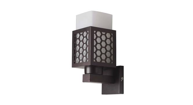 Maeve Wall Lamp (Brown, Aluminium Shade Colour, Aluminium Shade Material) by Urban Ladder - Front View Design 1 - 381129