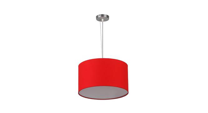 Leo Hanging Lamp (Orange, Aluminium Shade Material, Aluminium Shade Color) by Urban Ladder - Front View Design 1 - 381141