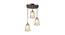 Ivy Hanging Lamp (transparent, Aluminium Shade Material, Aluminium Shade Color) by Urban Ladder - Front View Design 1 - 381143
