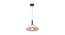 Josephine Hanging Lamp (White, Aluminium Shade Material, Aluminium Shade Color) by Urban Ladder - Front View Design 1 - 381144
