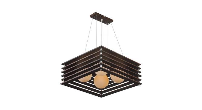 Jack Hanging Lamp (Brown, Aluminium Shade Material, Aluminium Shade Color) by Urban Ladder - Cross View Design 1 - 381158