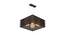 Jack Hanging Lamp (Brown, Aluminium Shade Material, Aluminium Shade Color) by Urban Ladder - Cross View Design 1 - 381158