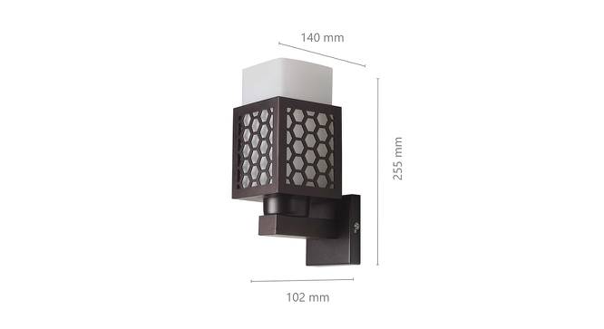 Maeve Wall Lamp (Brown, Aluminium Shade Colour, Aluminium Shade Material) by Urban Ladder - Image 1 Design 1 - 381171