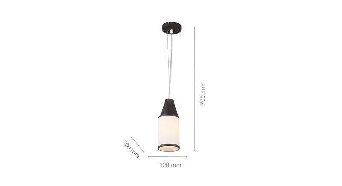 Max Hanging Lamp (White, Aluminium Shade Material, Aluminium Shade Color) by Urban Ladder - Image 1 Design 1 - 381188