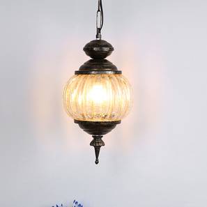 Learc Design Samuel Hanging Lamp (transparent, Aluminium Shade Material, Aluminium Shade Color)