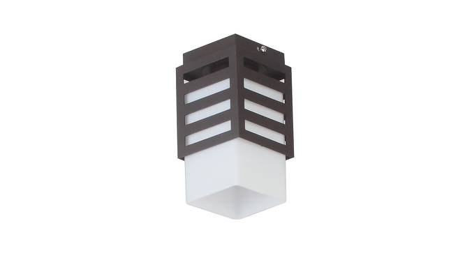 Ned Ceiling Light (White, Aluminium Shade Material, Aluminium Shade Color) by Urban Ladder - Front View Design 1 - 381217