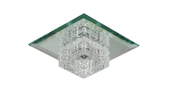 Poppie Ceiling Light (White, Aluminium Shade Material, Aluminium Shade Color) by Urban Ladder - Front View Design 1 - 381219