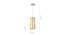 Penelope Hanging Lamp (Gold, Aluminium Shade Material, Aluminium Shade Color) by Urban Ladder - Image 1 Design 1 - 381267
