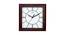Blynn Wall Clock (Brown) by Urban Ladder - Front View Design 1 - 381345
