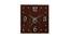 Anya Wall Clock (Brown) by Urban Ladder - Front View Design 1 - 381349