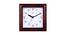 Ciscra Wall Clock (Brown) by Urban Ladder - Front View Design 1 - 381355