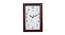 Elda Wall Clock (Brown) by Urban Ladder - Front View Design 1 - 381359