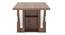 Berkley Wallmounted Breakfast/Dining Table (Classic Walnut Finish) by Urban Ladder - Front View Design 1 - 381396