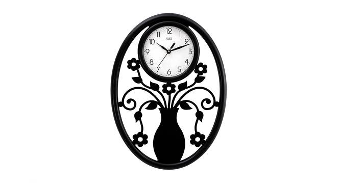 Orion Wall Clock (Black) by Urban Ladder - Front View Design 1 - 381436