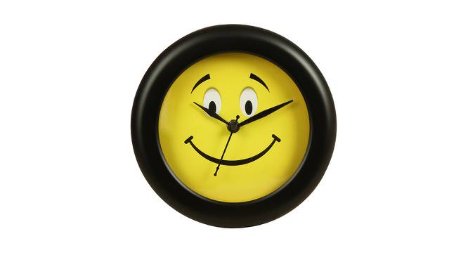 Lavinia Wall Clock (Black) by Urban Ladder - Front View Design 1 - 381446