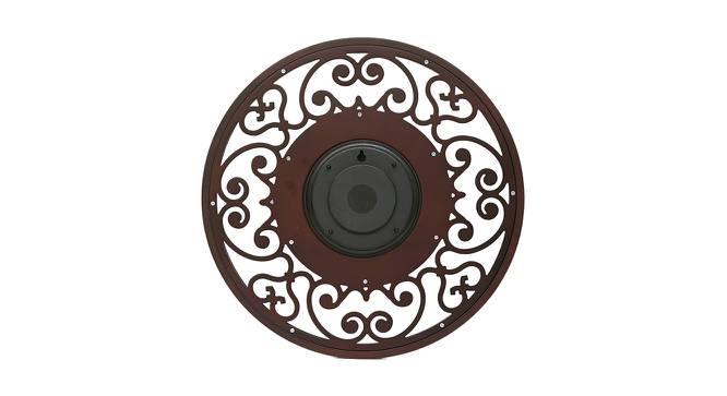 Laimus Wall Clock (Brown) by Urban Ladder - Cross View Design 1 - 381460