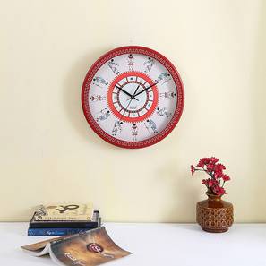 Turvass wall clock red lp