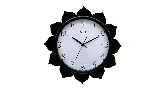 Soril Wall Clock (Brown) by Urban Ladder - Front View Design 1 - 381525