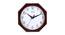 Shikta Wall Clock (Brown) by Urban Ladder - Front View Design 1 - 381537