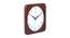 Reyda Wall Clock (Brown) by Urban Ladder - Cross View Design 1 - 381565