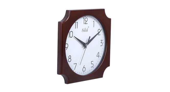 Sybella Wall Clock (Brown) by Urban Ladder - Cross View Design 1 - 381568