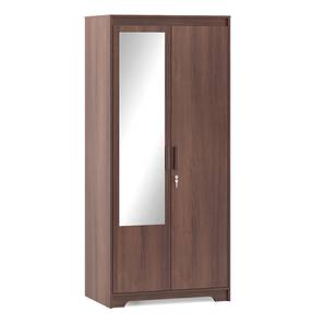 Hilton 2 door wardrobe finish spiced acacia with mirror lp