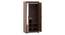 Hilton 2 Door Wardrobe (With Mirror, Without Drawer Configuration, Spiced Acacia Finish, With Lock, 5.95 Feet Height) by Urban Ladder - Cross View Design 1 Details - 381629