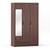 Hilton 3 door 1 drawer wardrobe finish spiced acacia lp