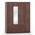 Hilton 4 door 2 drawer wardrobe finish spiced acacia lp