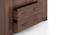 Hilton 4 Door Wardrobe (2 Drawer Configuration, With Mirror, Spiced Acacia Finish, With Lock) by Urban Ladder - Zoomed Image Design 1 - 381657