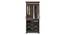 Miller 2 Door Wardrobe (Two-Tone Finish, Without Mirror, Without Drawer Configuration, 5.95 Feet Height) by Urban Ladder - Front View Design 1 Details - 381884
