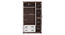 Miller 3 Door Wardrobe (Two-Tone Finish, 2 Drawer Configuration, With Mirror, With Lock) by Urban Ladder - Image 1 Design 1 - 381905