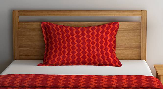 Aaron Bedcover (Red, Single Size) by Urban Ladder - Front View Design 1 - 381940