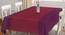 Asfir Table Cover (Purple, 182 x 132 cm  (72" x 52") Size) by Urban Ladder - Front View Design 1 - 381995