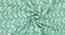 Archie Bedcover (Green, King Size) by Urban Ladder - Design 1 Side View - 382009
