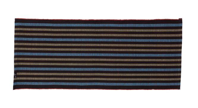 Elberta Dhurrie (Brown, 120 x 50 cm  (47" x 20") Carpet Size) by Urban Ladder - Front View Design 1 - 382217