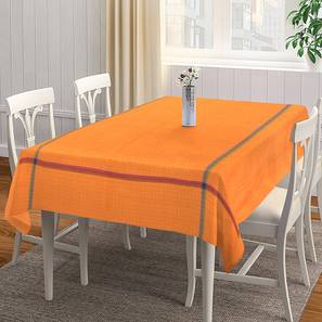 Klotthe Design Orange Cotton Table Cover