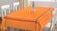 Gerald Table Cover (Orange, 150 x 230 cm  (60" x 90") Size) by Urban Ladder - Front View Design 1 - 382380